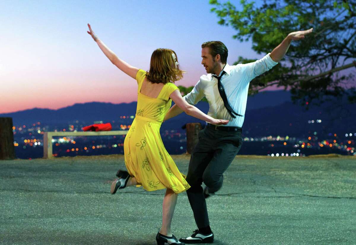 Emma Stone and Ryan Gosling in “La La Land,” an Oscar favorite for 2017.