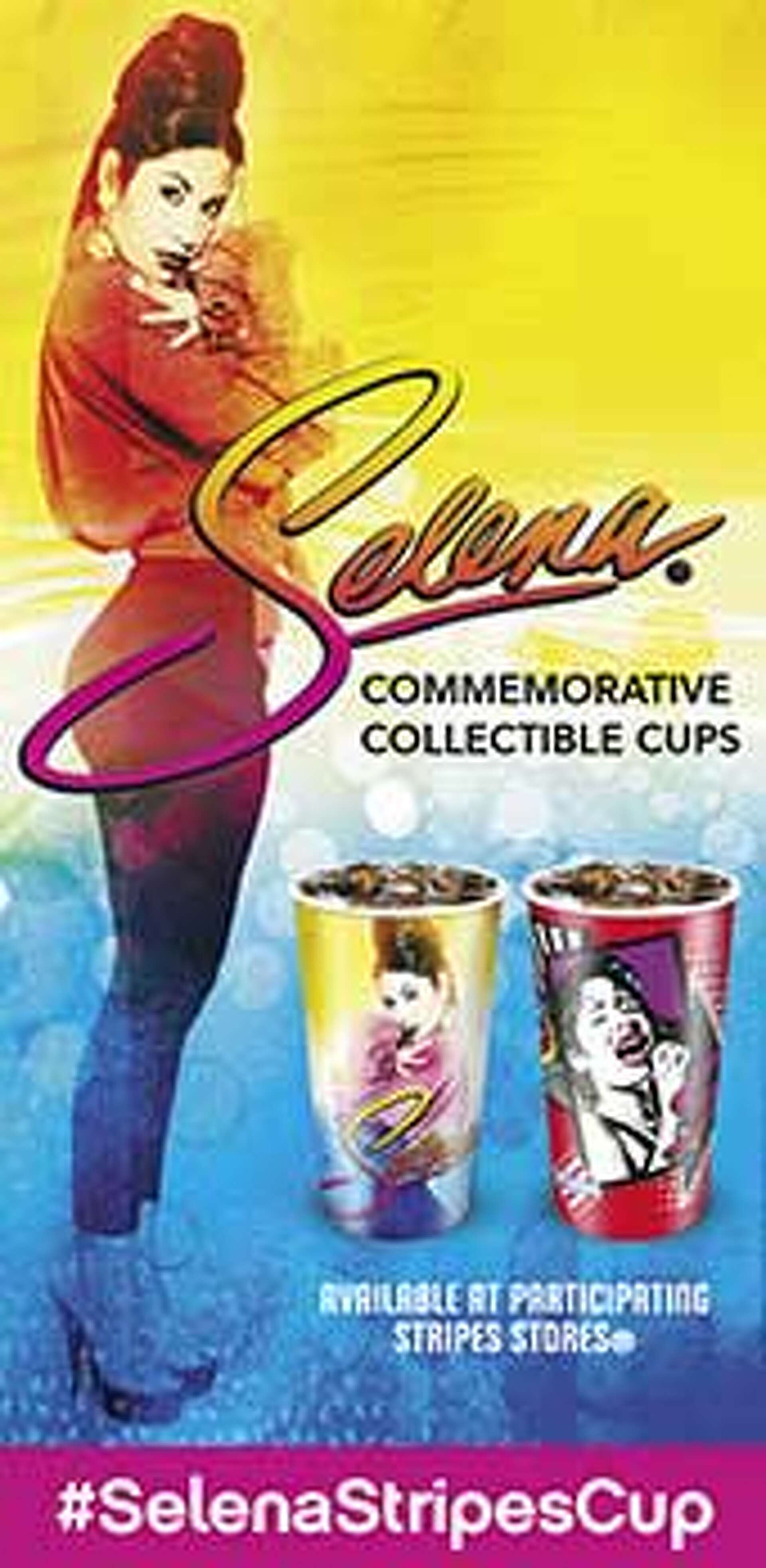 SELENA QUINTANILLA Commemorative Cup SET OF 2024 3 LIMITED EDITION NEW&SEALED STRIPES