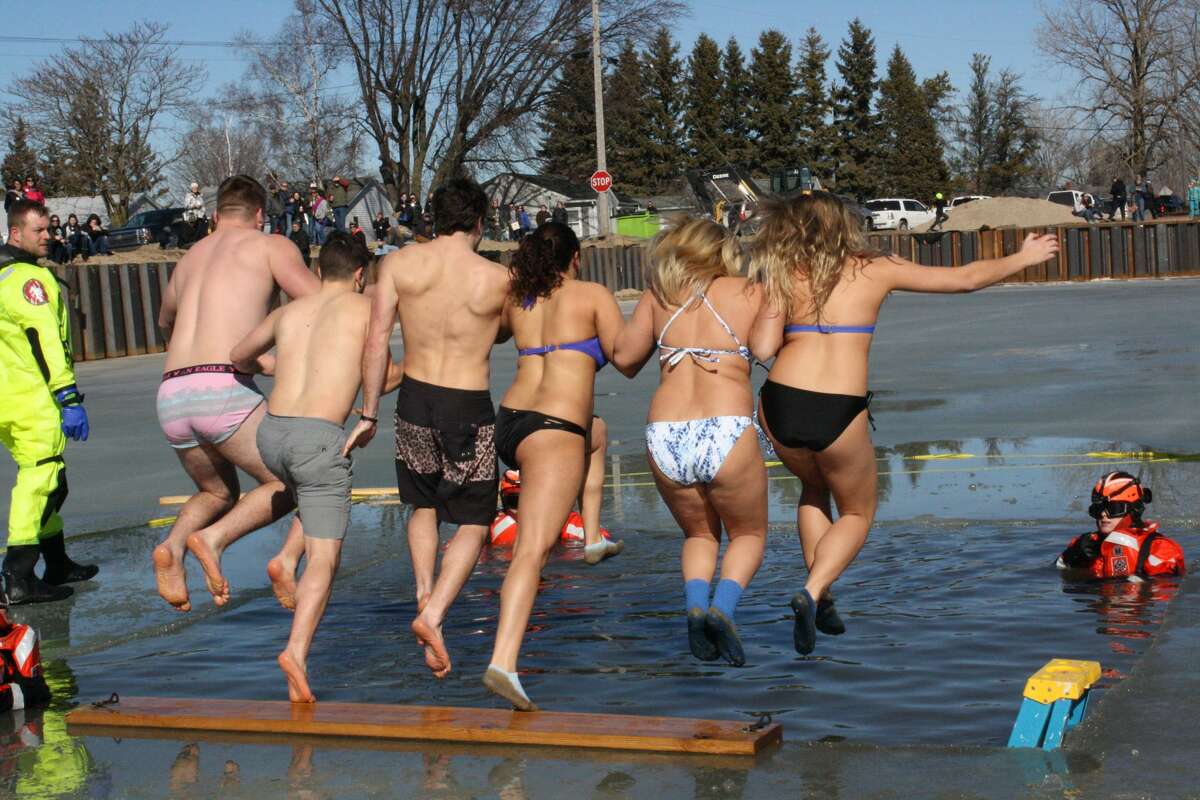 Caseville's annual Shanty Days festival featured plenty of action, including broomball, a polar dip, chick-on-a-stick, chess tournament fun and arts and crafts at a local business.