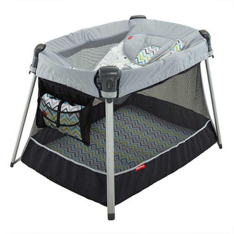 inclined infant sleeper travel bed