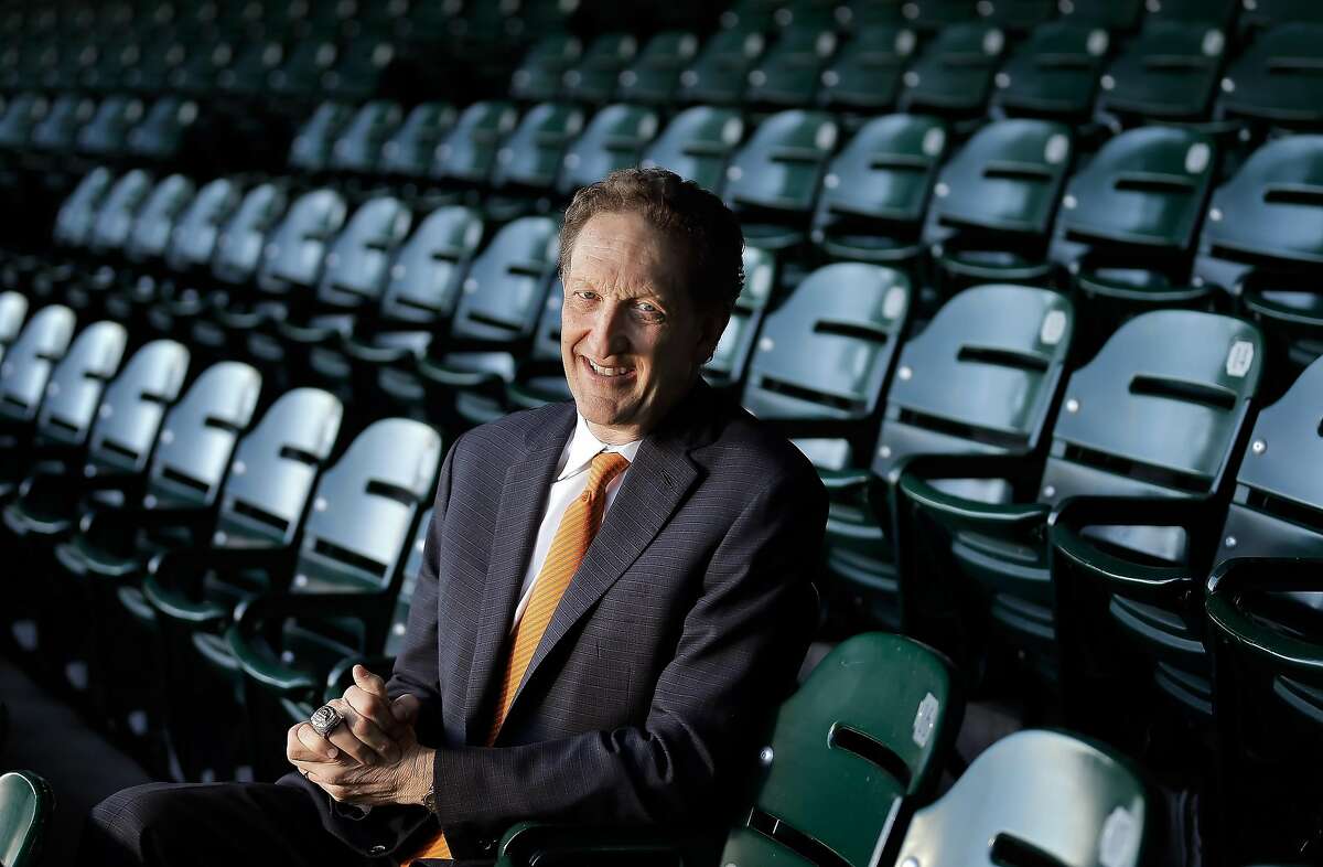Larry Baer, CEO of the San Francisco Giants, at AT&T Park in San Francisco, Calif., on Wednesday, February 22, 2017.