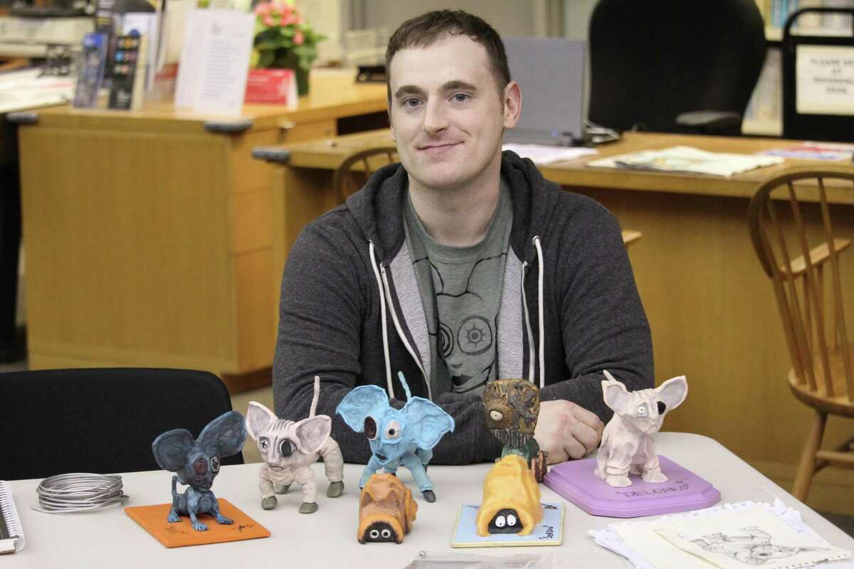 Stop-motion animator and filmmaker Jhonny Parks conducted a four-day stop-motion filmmaking class at the Westport Library.