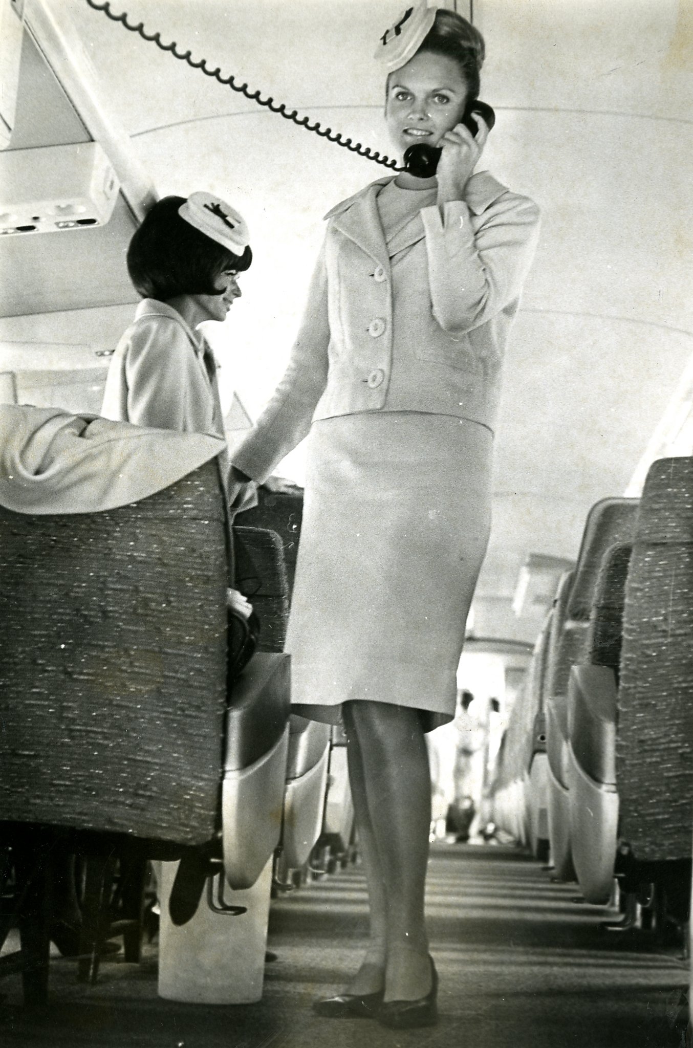 Vintage Flight Attendant Uniforms