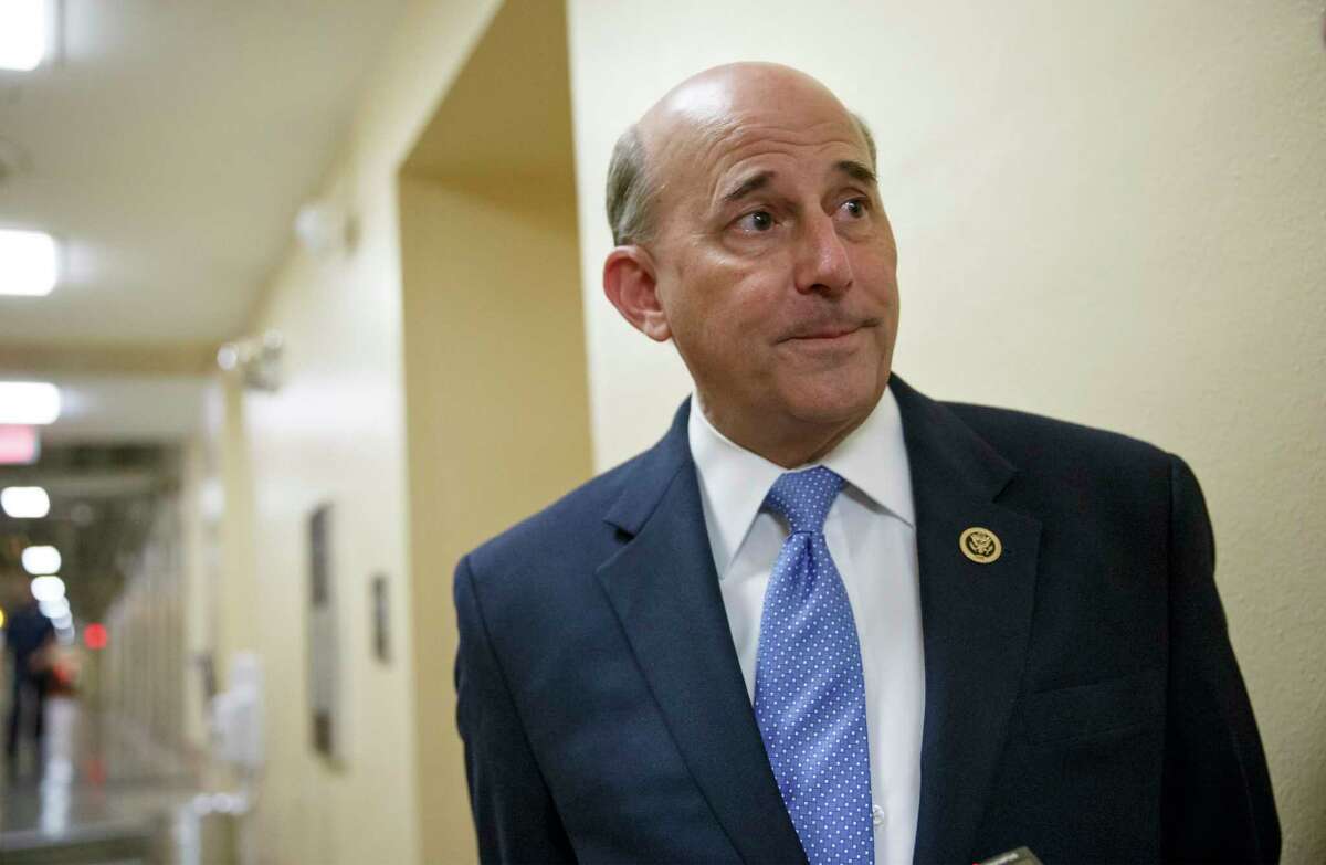 Rep. Louie Gohmert, R-Texas, talks to reporters on Capitol Hill in Washington, Friday, Jan. 9, 2015. On Thursday, he called out embattled FBI agent Peter Strzok for an extramarital affair. (AP Photo/J. Scott Applewhite)