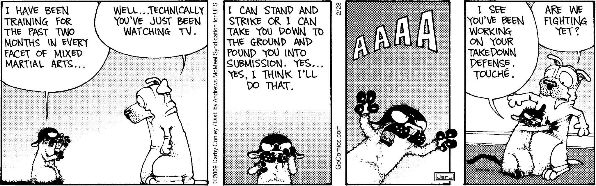 What happened to the 'Get Fuzzy' comic strip?
