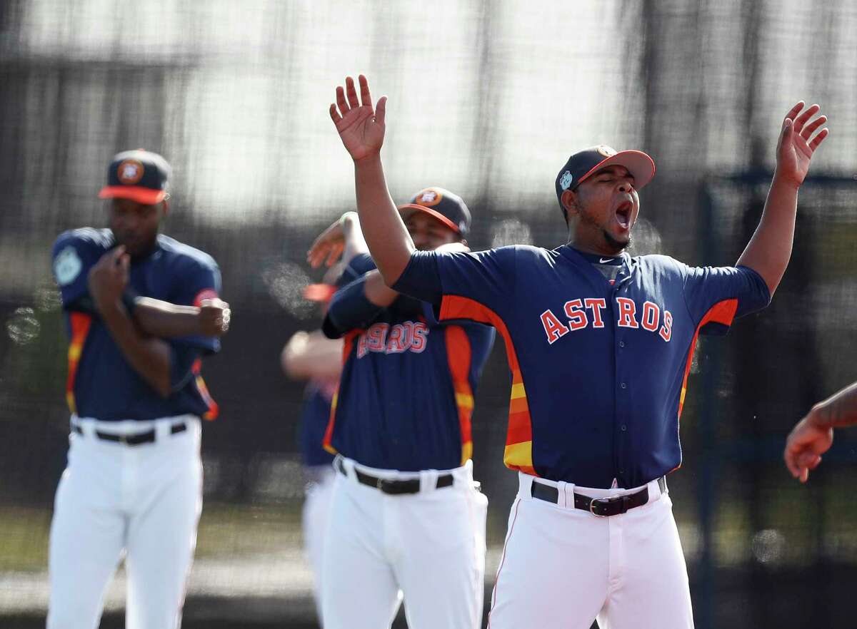 Astros' Edison Frias gives up three homers, gets ejected