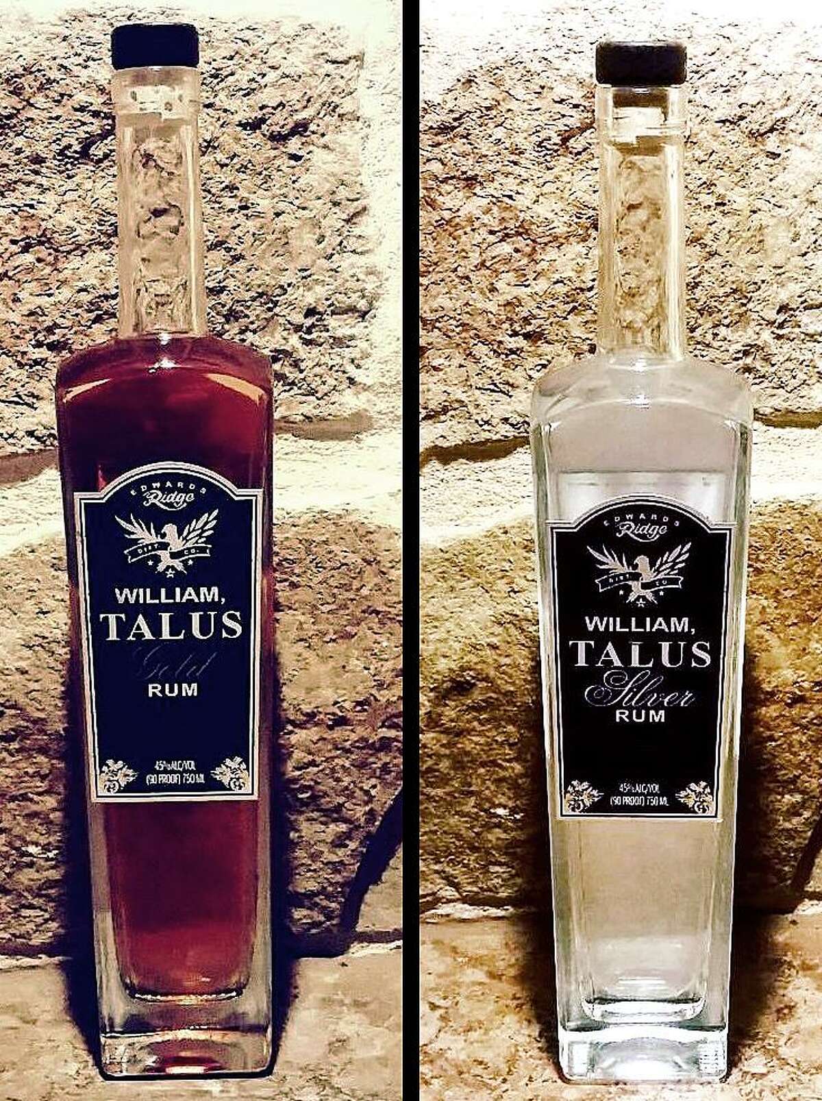 Edwards Ridge Distillery produces William, Talus gold and silver rums distilled from molasses.