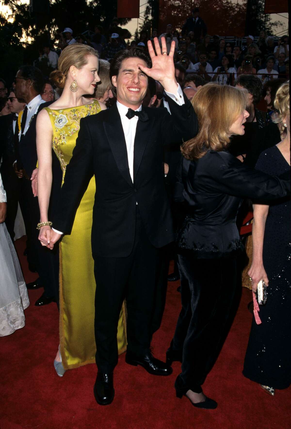 Nicole Kidman and Tom Cruise during The 69th Annual Academy Awards - Arrivals at Shrine Auditorium in Los Angeles, California, United States. (Photo by S. Granitz/WireImage)