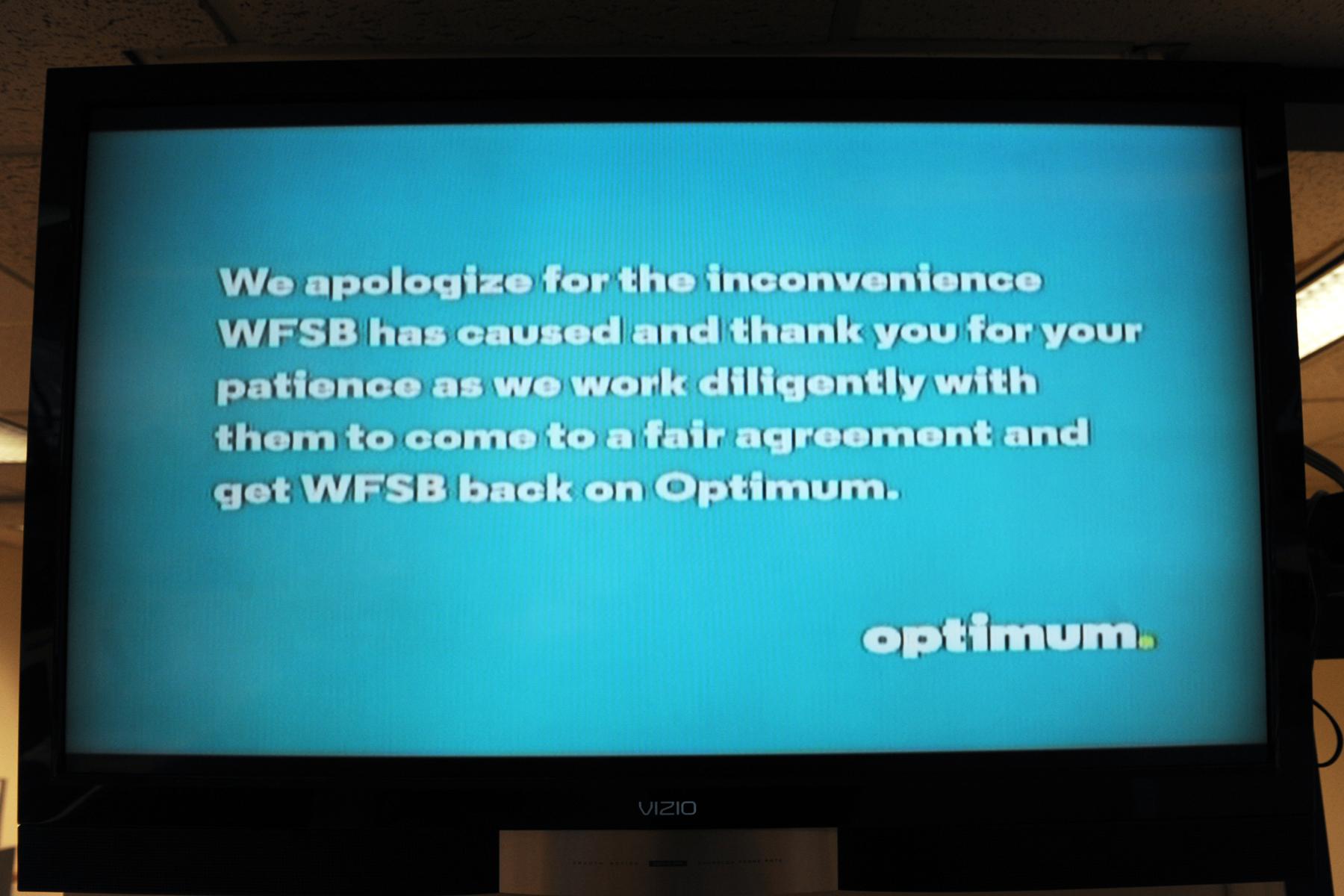 WFSB, Optimum still far apart