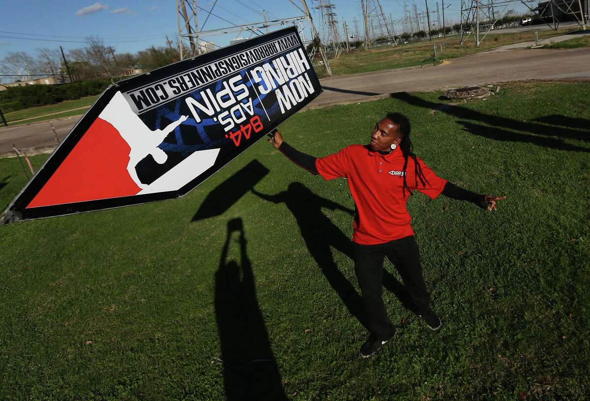 Event lets sign spinners be the center of attention