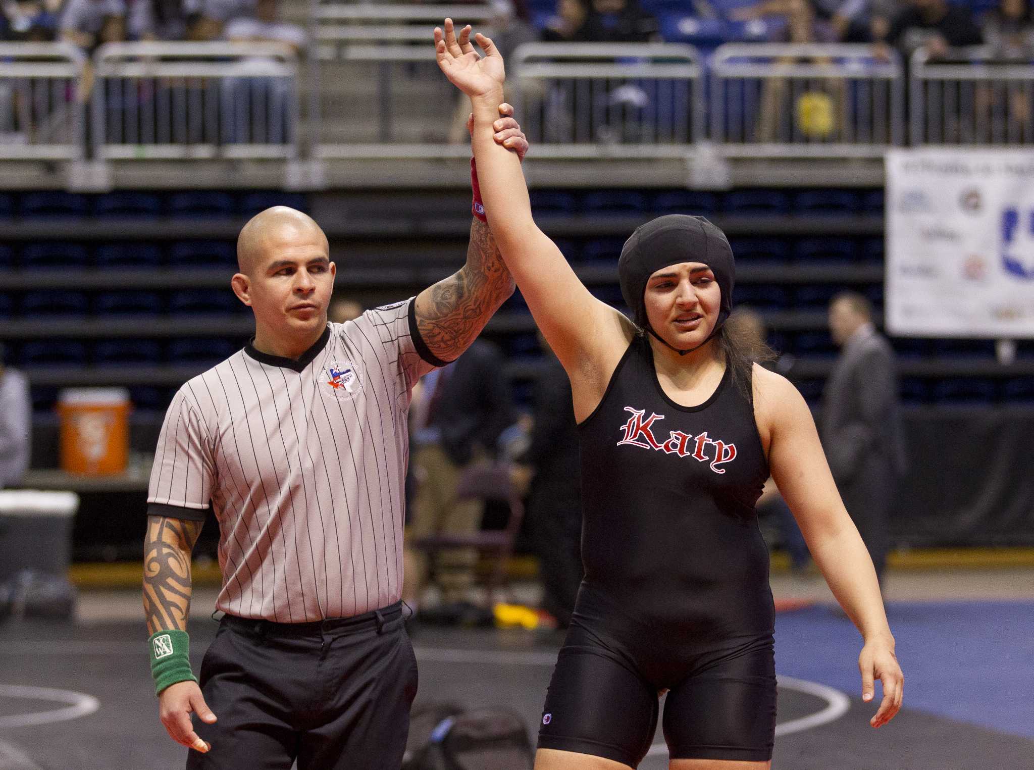 UIL state wrestling Day 2