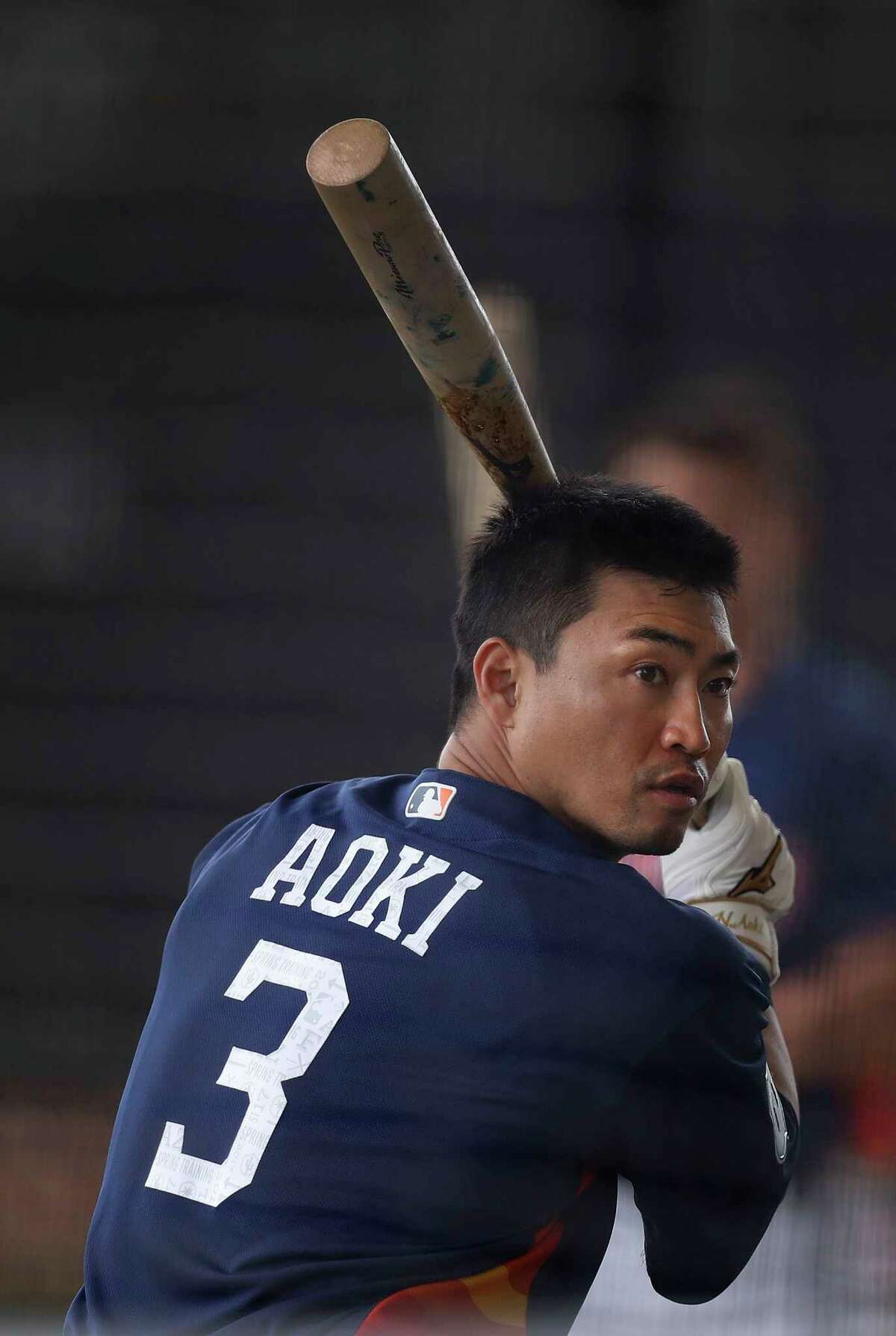 Astros outfielder Nori Aoki is rising to occasions from low in the lineup