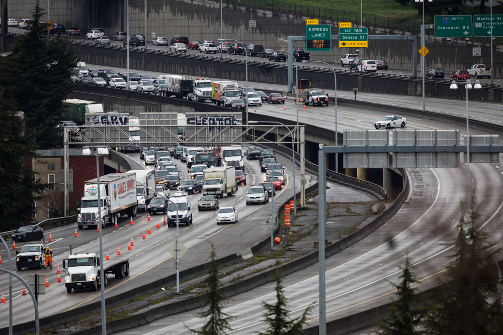 Seattle Freeway I-5 through Seattle to undergo big repairs starting Friday