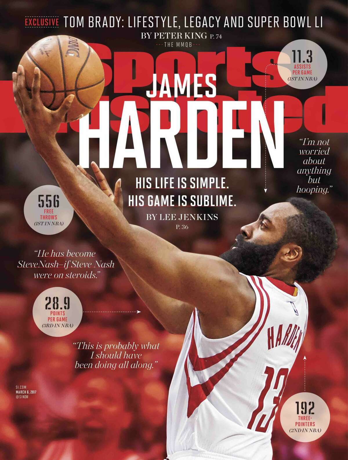 PHOTOS: Every time a Houston teams has appeared on a Sports Illustrated cover James Harden will be on the cover of the upcoming Sports Illustrated. Browse through the photos for all 29 times a Houston team has appeared on the cover of Sports Illustrated.