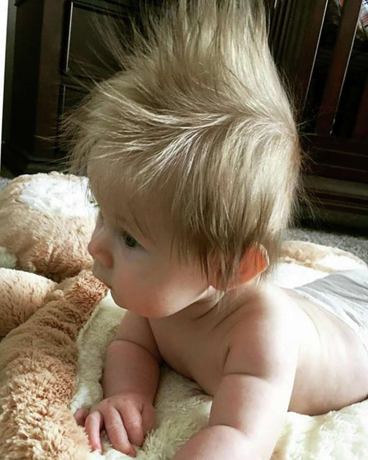 Как быстро растут волосы на голове у годовалого ребенка