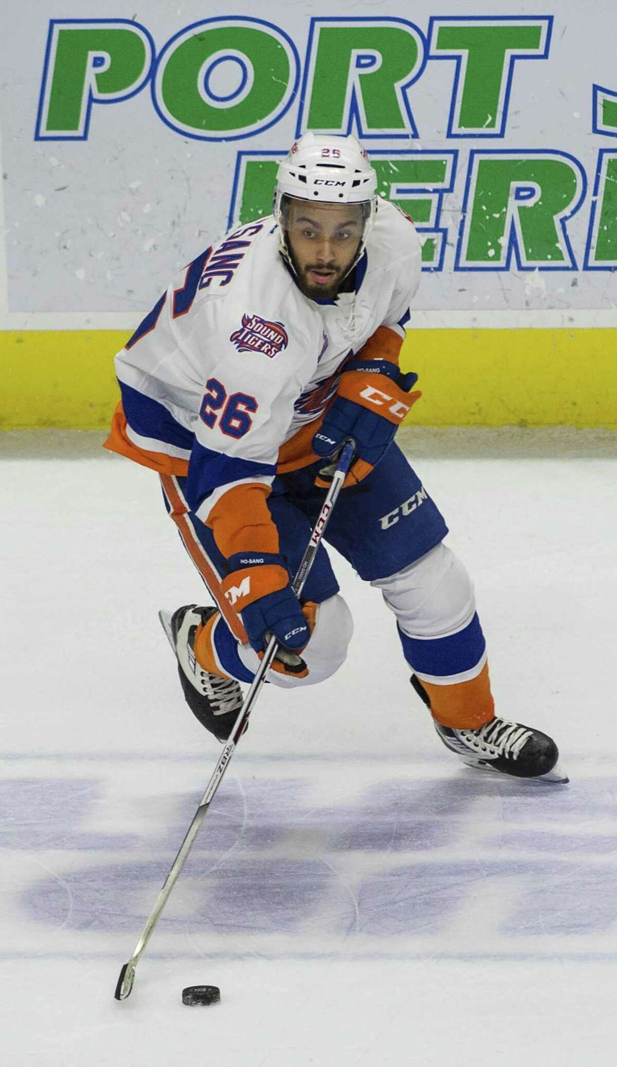 Josh Ho-Sang was recalled to the Islanders on Tuesday, then returned to the Sound Tigers later in the day.