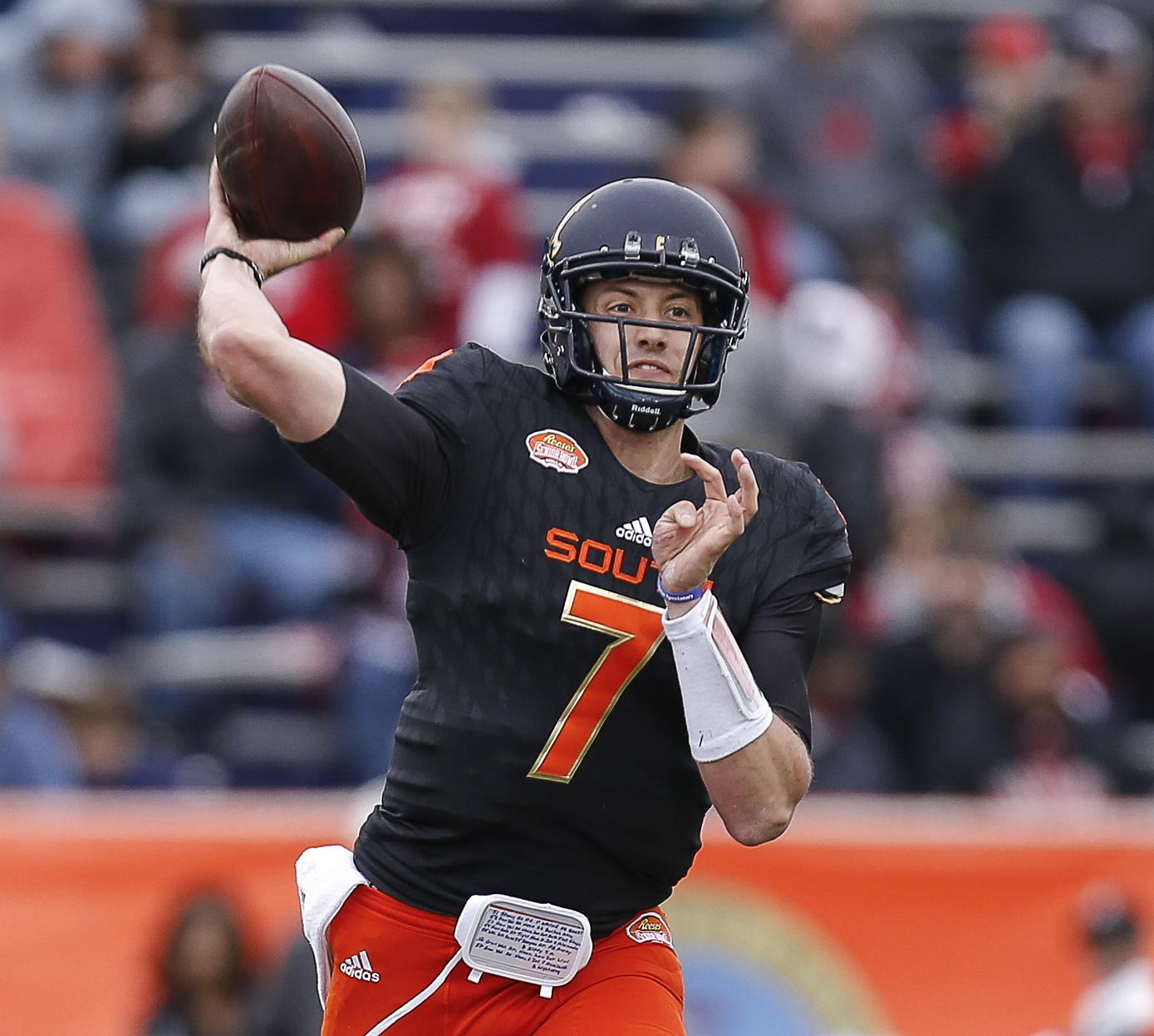 Cal quarterback Davis Webb works to show 'Air Raid' offense can work in NFL