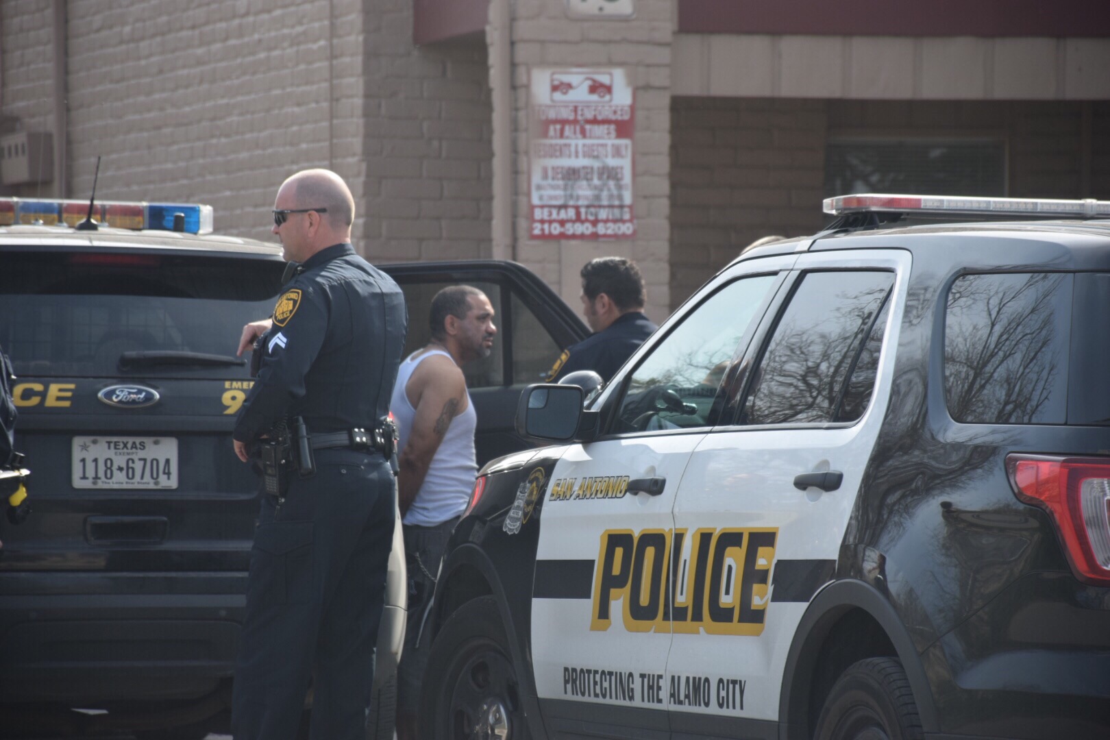 1 detained, 1 hospitalized in stabbing at North Side apartment complex