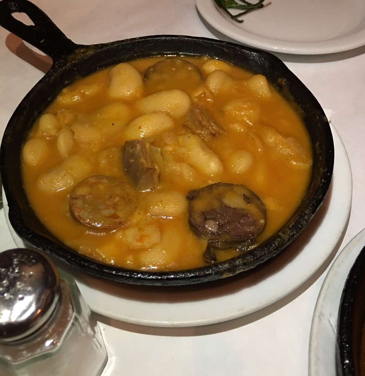 Large with beans with sausage and ham ($9.25)