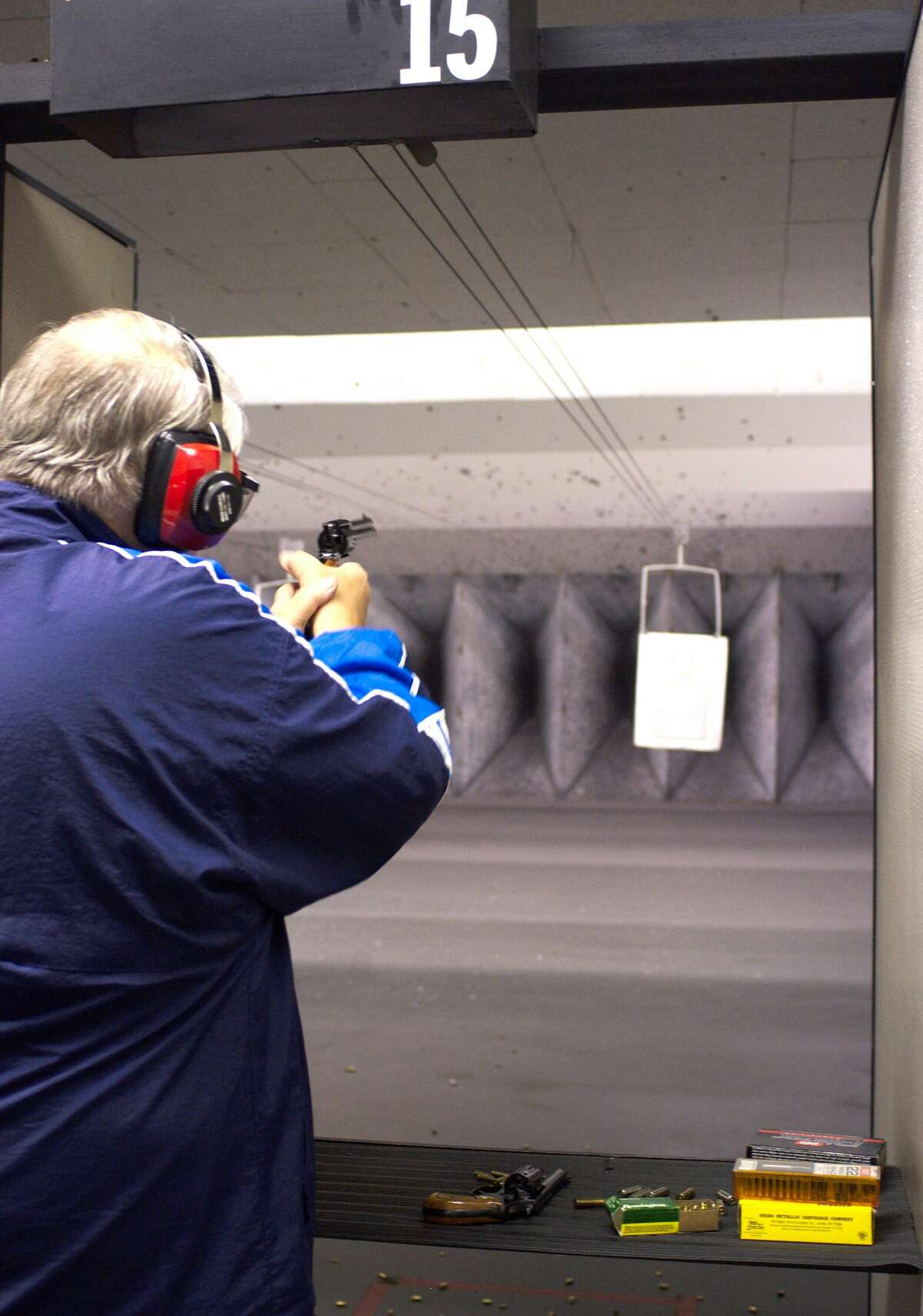 The bestrated gun ranges in the state of Texas