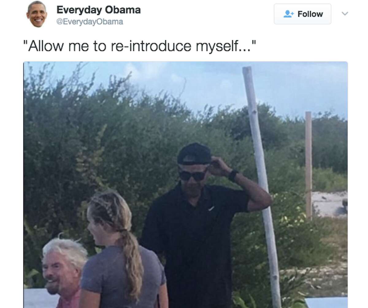 'Aren’t you all supposed to be at work right now?' Obama teases fans