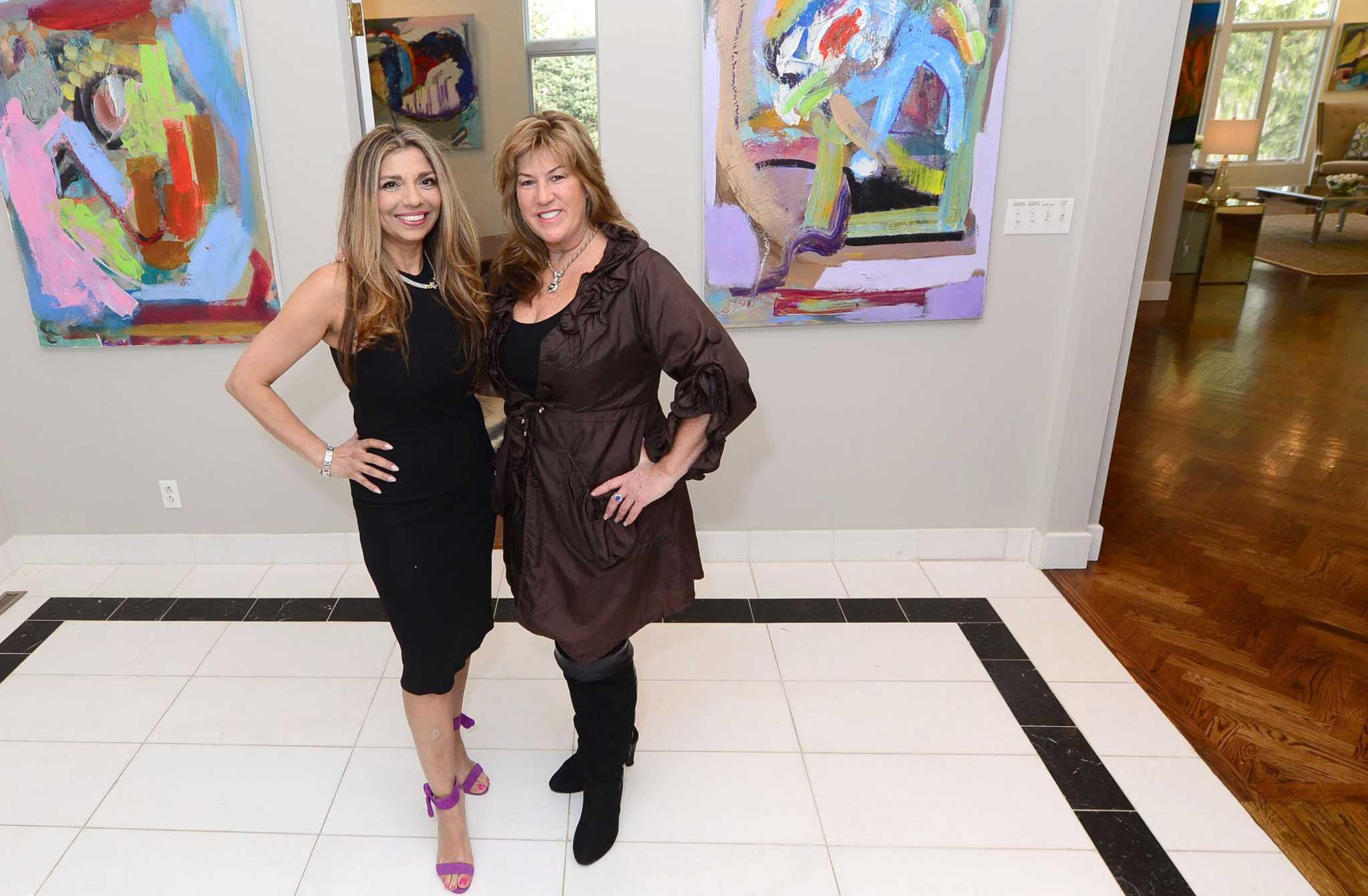 Westport Artist S Works Hang In Luxury Listing The Hour