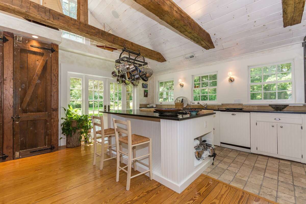 This circa-1780 home at 1097 Sunset Road in North Stamford, Conn. was once a carriage house for a nearby farmhouse. It is listed with Halstead Property for $899,000.