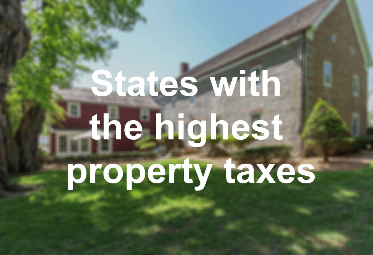 Study Connecticut ranks in top five for highest property taxes