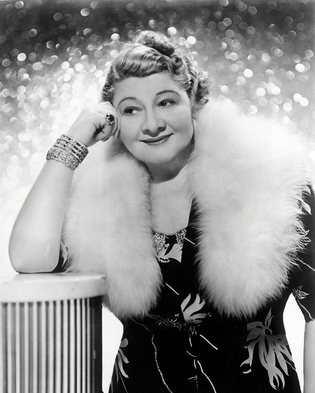 Russian-born American singer and actress Sophie Tucker (1997 - 1966), circa 1935. (Photo by Silver Screen Collection/Getty Images)