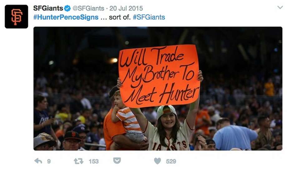 The best Hunter Pence signs (and sign tweets) of all time SFGate