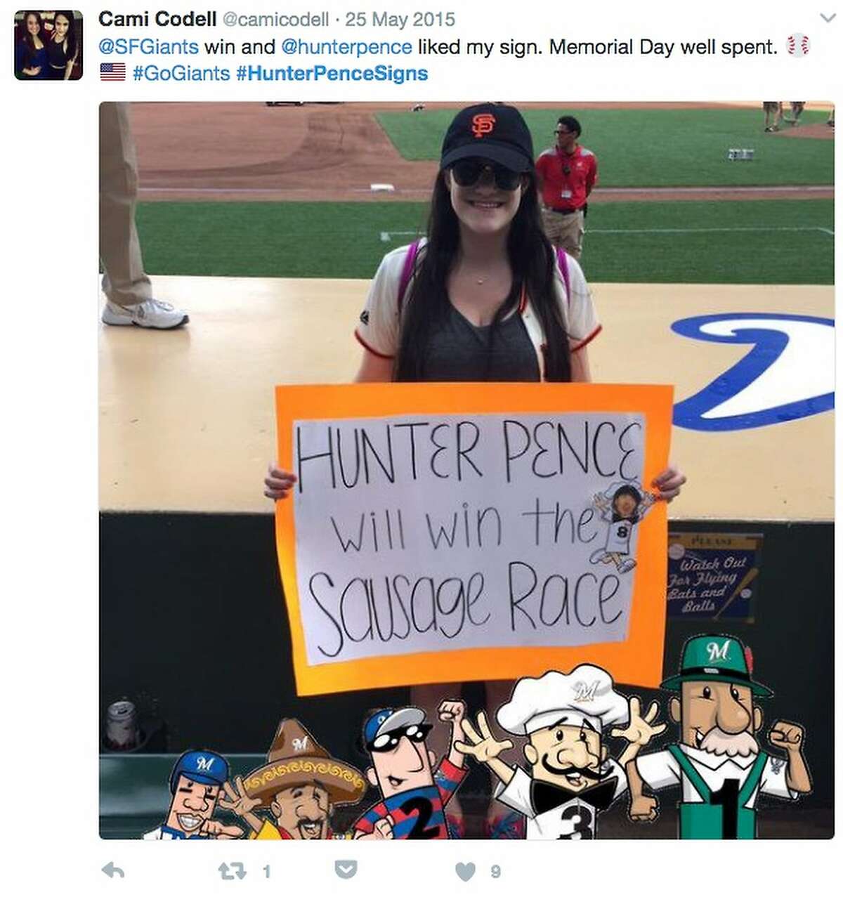 The best Hunter Pence signs (and sign tweets) of all time