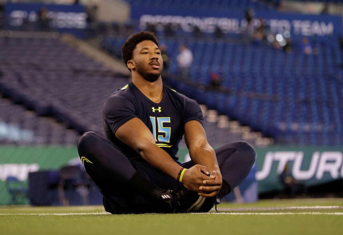 Myles Garrett Impresses With Speed, Strength At NFL Combine