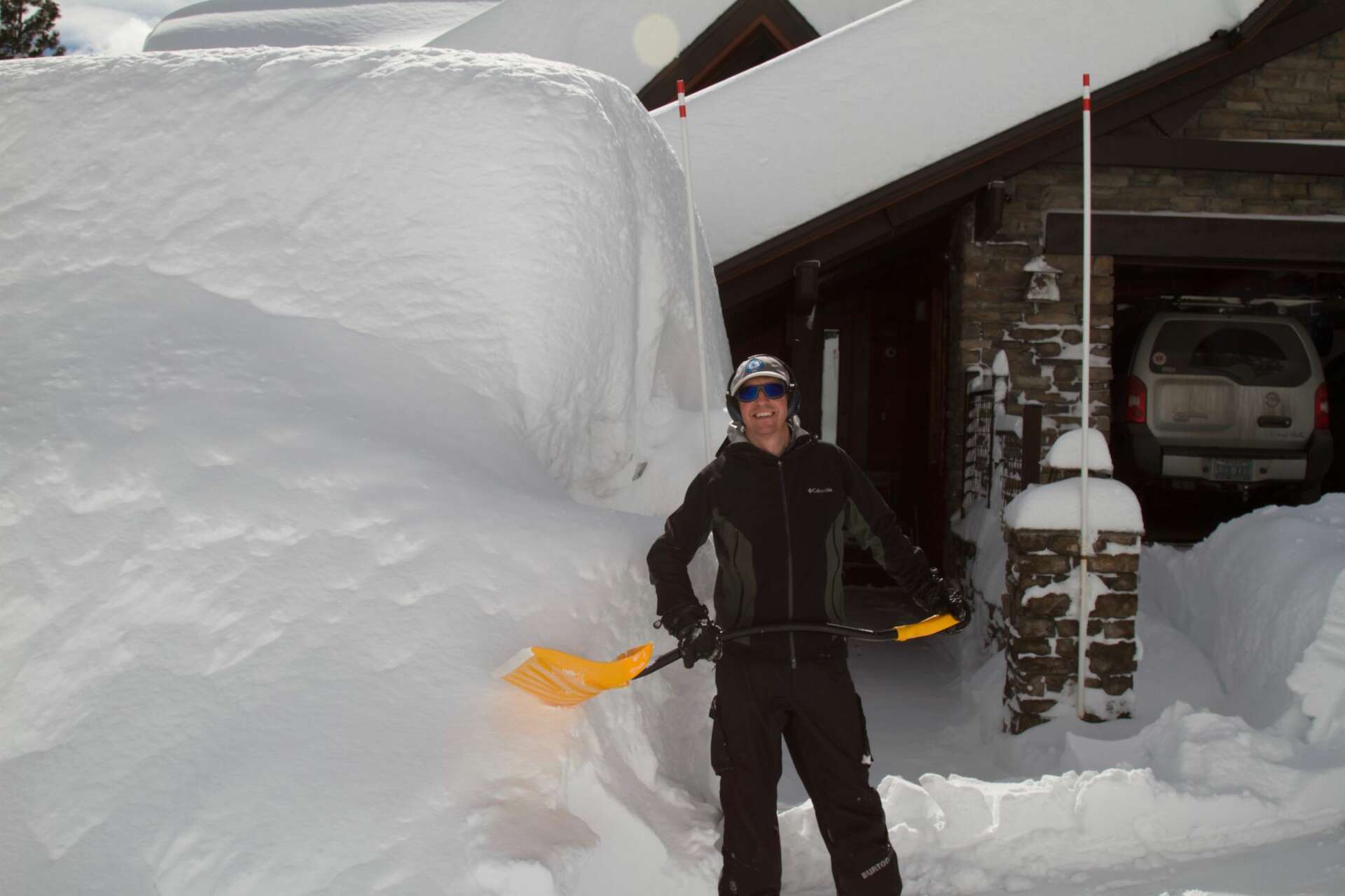 Photos Show The Insane Amounts Of Snow Piled Up In Tahoe