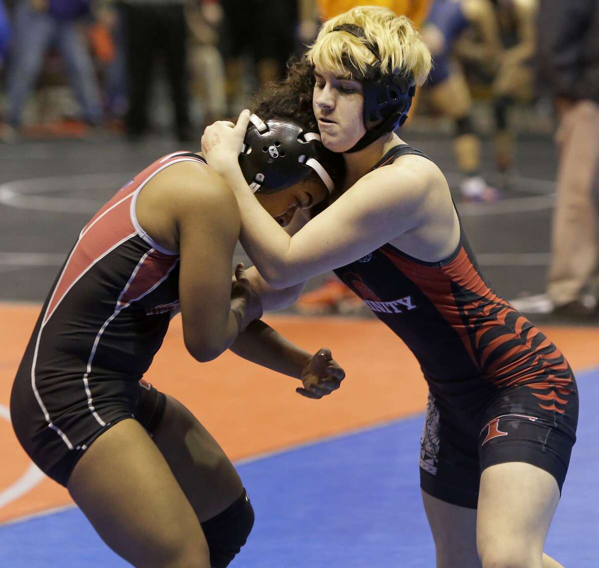 WRESTLING: Euless Trinity transgender wrestler back to defend state title