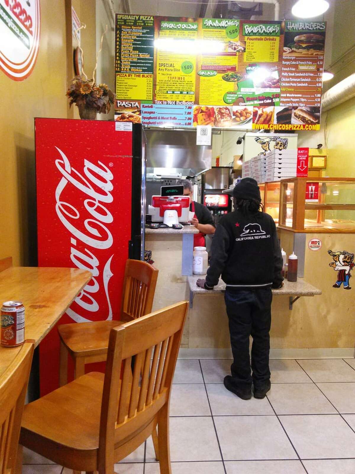 Chicos Pizza 468 Ellis Street February 2, 2017