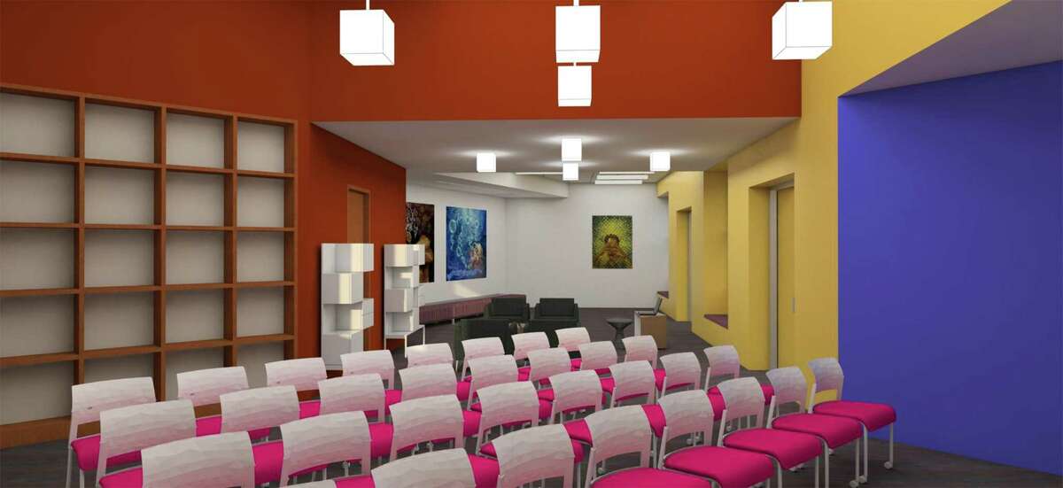 The Central Library’s Latino Collection and Resource Center will have an area for programs, such as lectures and panels.