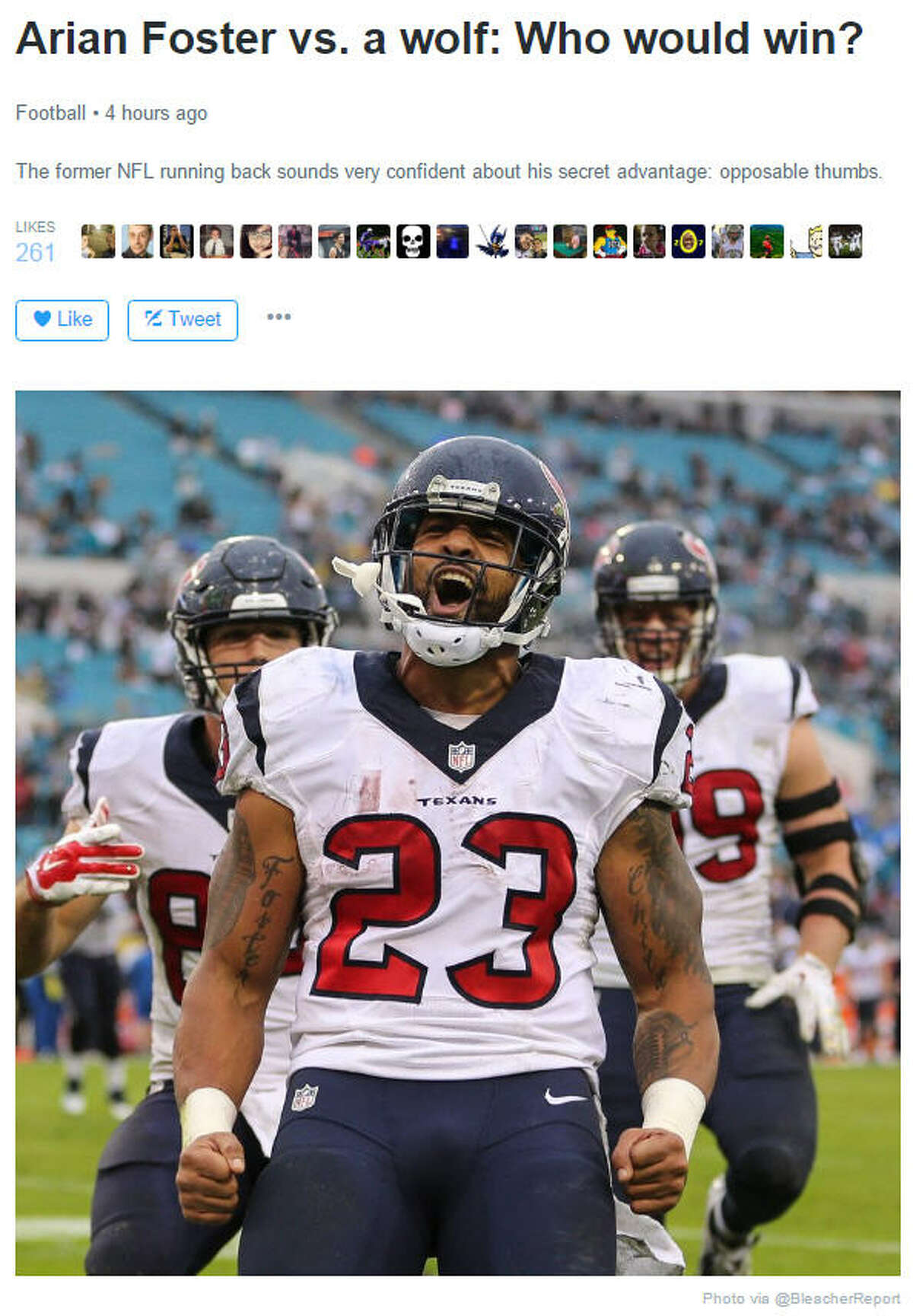 Arian Foster: 5 Best Career Moments