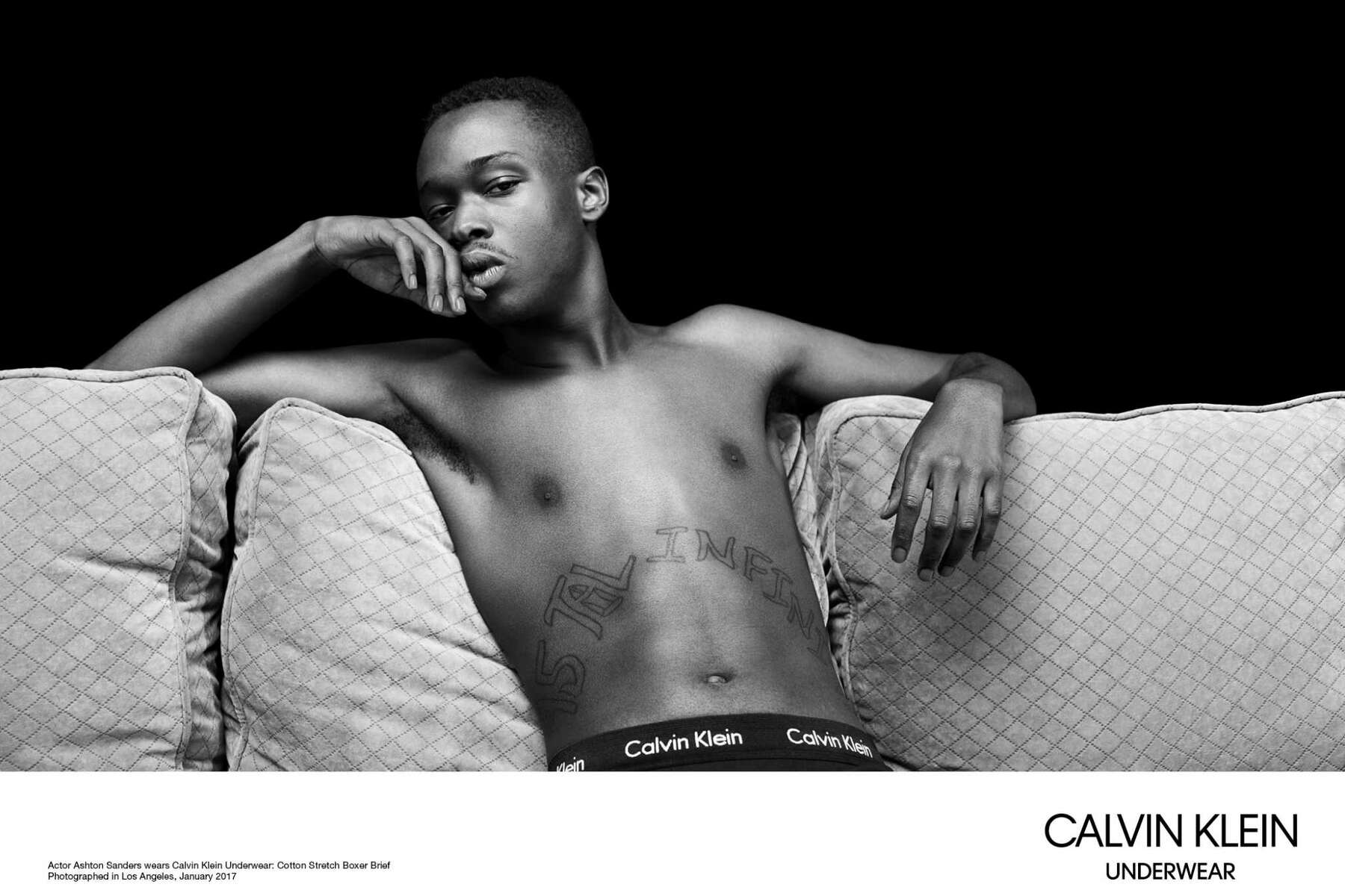 ashton sanders calvin klein