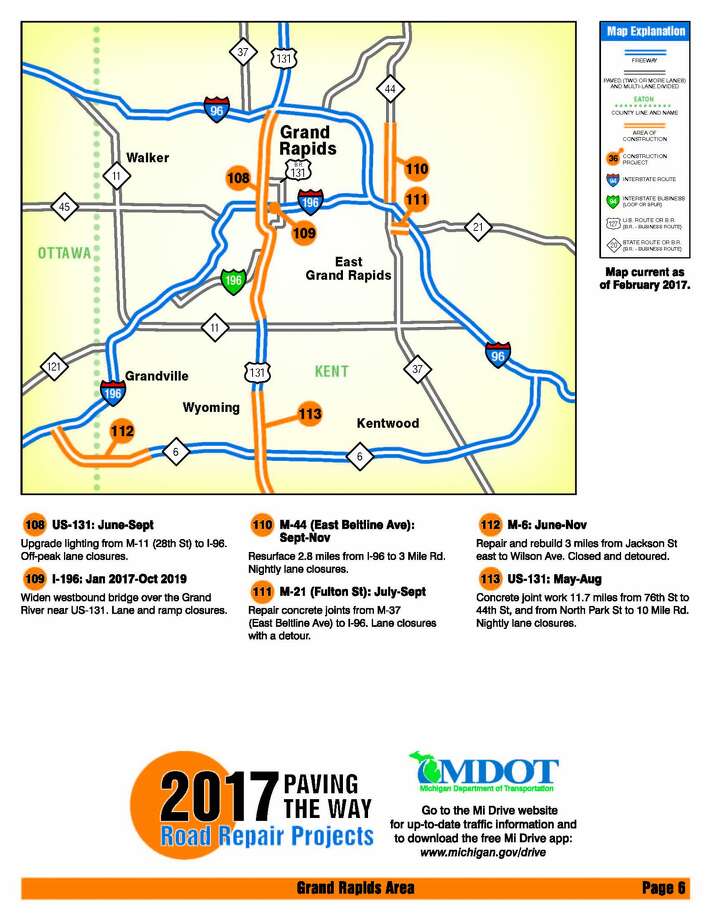 mdot traffic maps