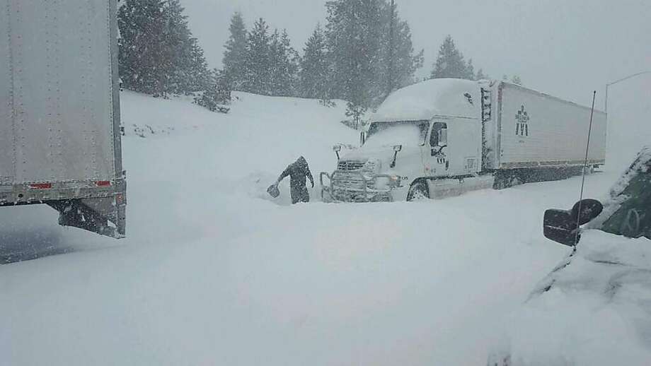 Snow dusts Bay Area mountains, triggers road closures in Sierra SFGate