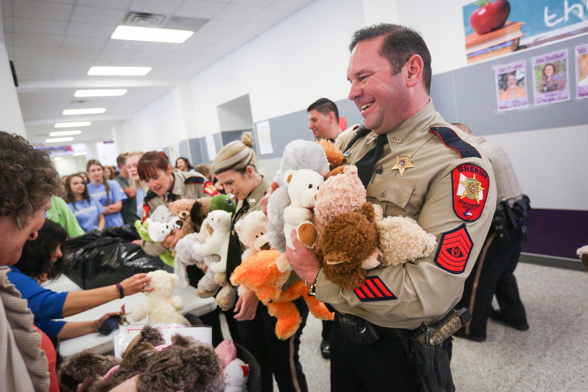 Bears Donating Bears: How Donated Stuffed Animals Will Help Montgomery