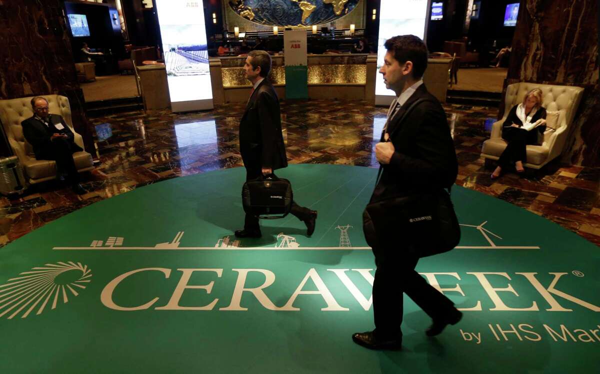 CERAWeek by IHS Markit is being held downtown. Energy executives on Monday spoke of their hopes for fewer regulatory and environmental delays under the Trump administration.
