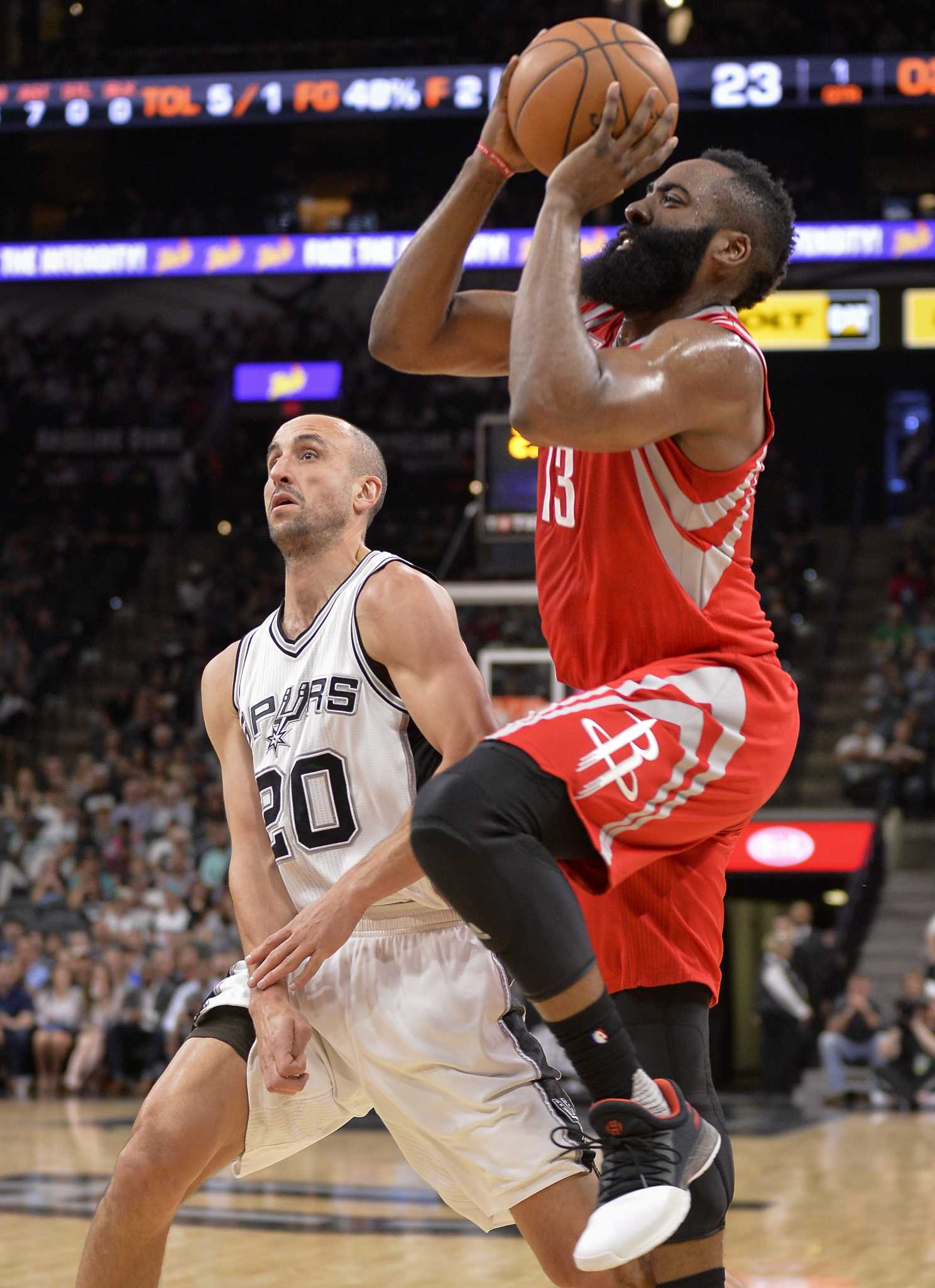 Rockets fall to Kawhi Leonard, Spurs