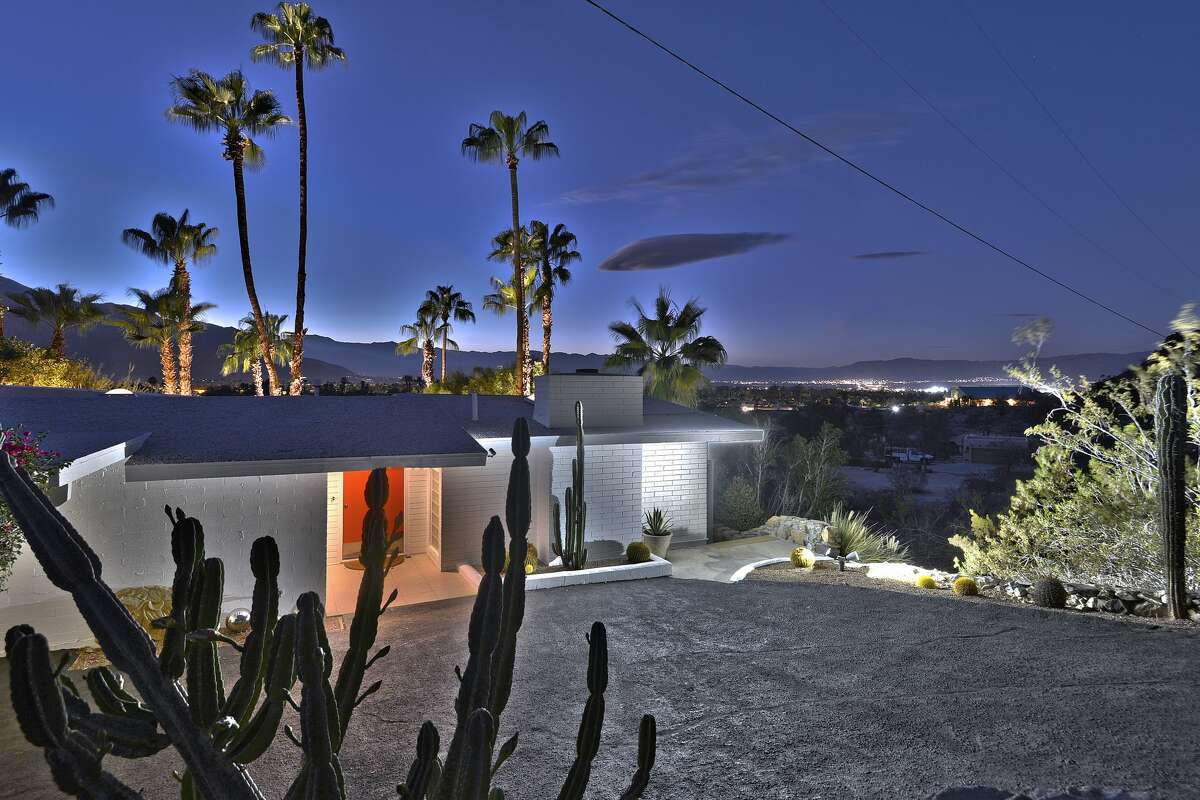 A three-bedroom home once owned by billionaire Howard Hughes has sold for $1.35 million in Palm Springs, California, and retains the style of the 1950s. The identity of the buyer was not immediately released.