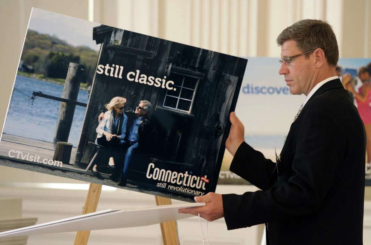 Tony Kobylinski collects "Still Revolutionary" Connecticut brand posters created for a tourism campaign.