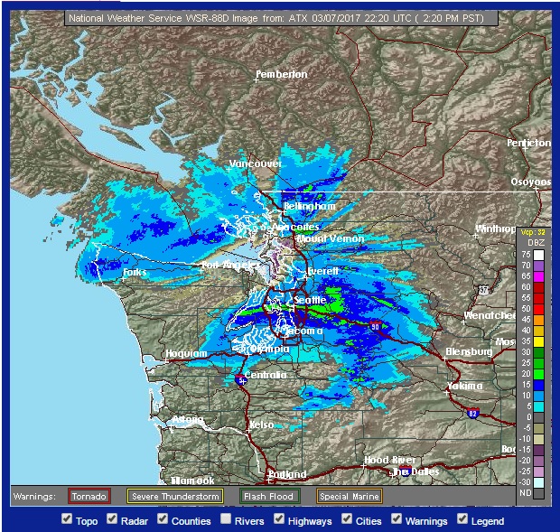 Seattle Snow Map Snow may hit Seattle, surrounding areas again