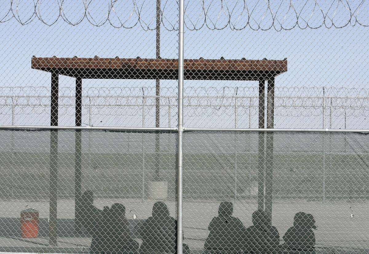 Female Immigrant detainees in the recreation area at the new Willacy County Immigration Detention Center in Raymondville, Texas Friday March 2,2007. DELCIA LOPEZ/STAFF