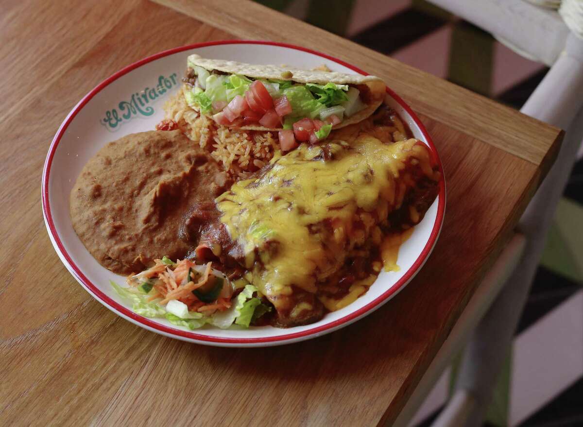 The Numero Dos Mexican plate is a favorite at El Mirador.