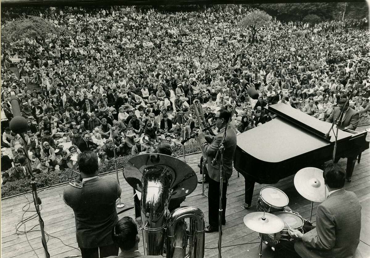 Turk Murphy Jazz Band at Stern Grove, in San Francisco, on August 3, 1967.