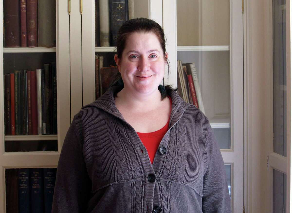 Teen Librarian Nicole Scherer at the Fairfield Public Library in Fairfield, Conn. March 8, 2017.
